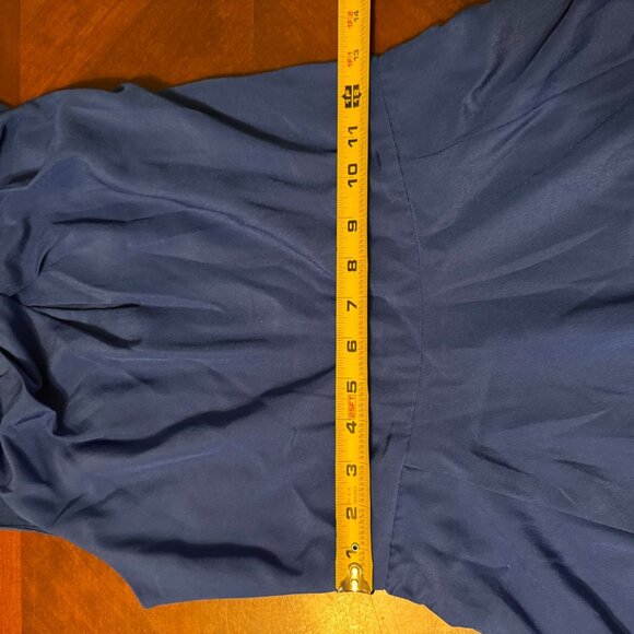 Express Blue Sleeveless Fit & Flare Dress Size 4 - Picture 2 of 8